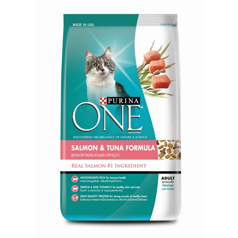 Salmn & Tuna Formula ปลาแซลม่อนและทูน่าสำหรับแมวโต